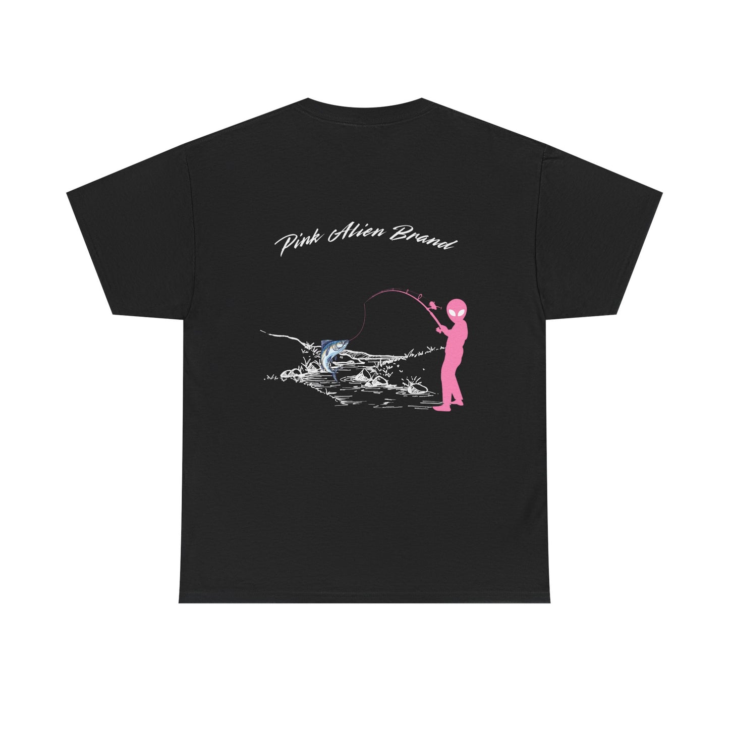 Pink Alien Brand Fishing Tee