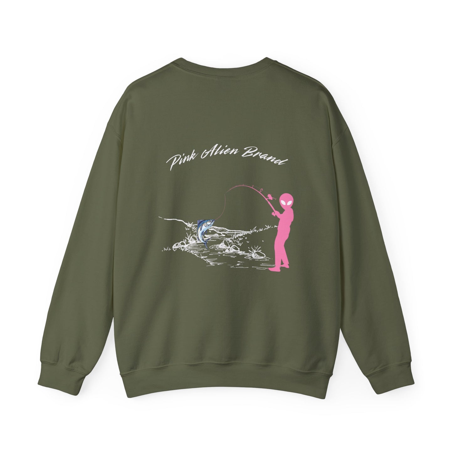 Pink Alien Brand Fishing Crew