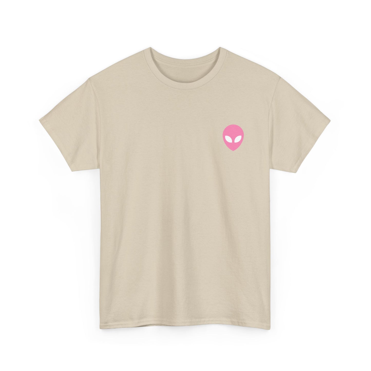 Pink Alien Teed-Up Tee