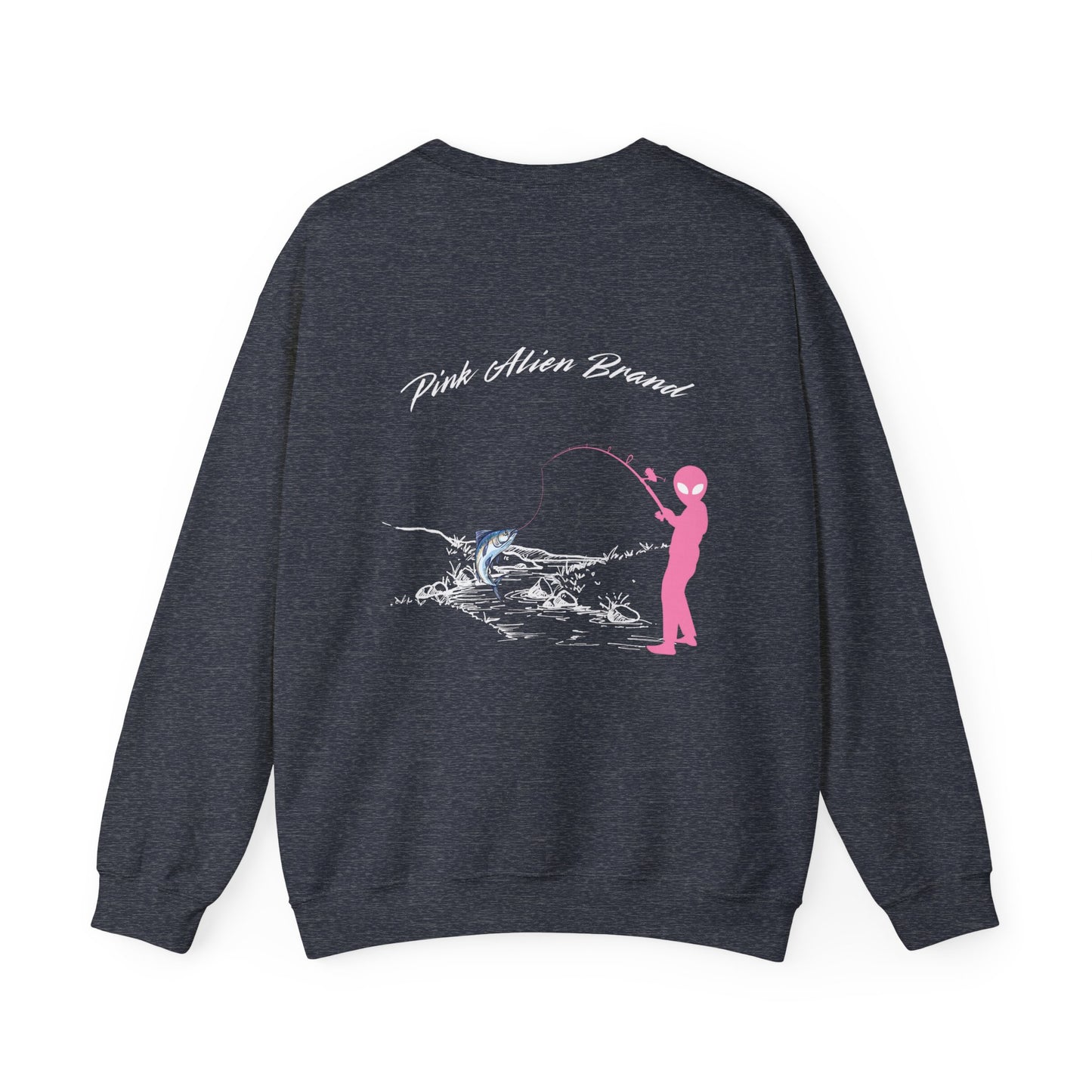 Pink Alien Brand Fishing Crew