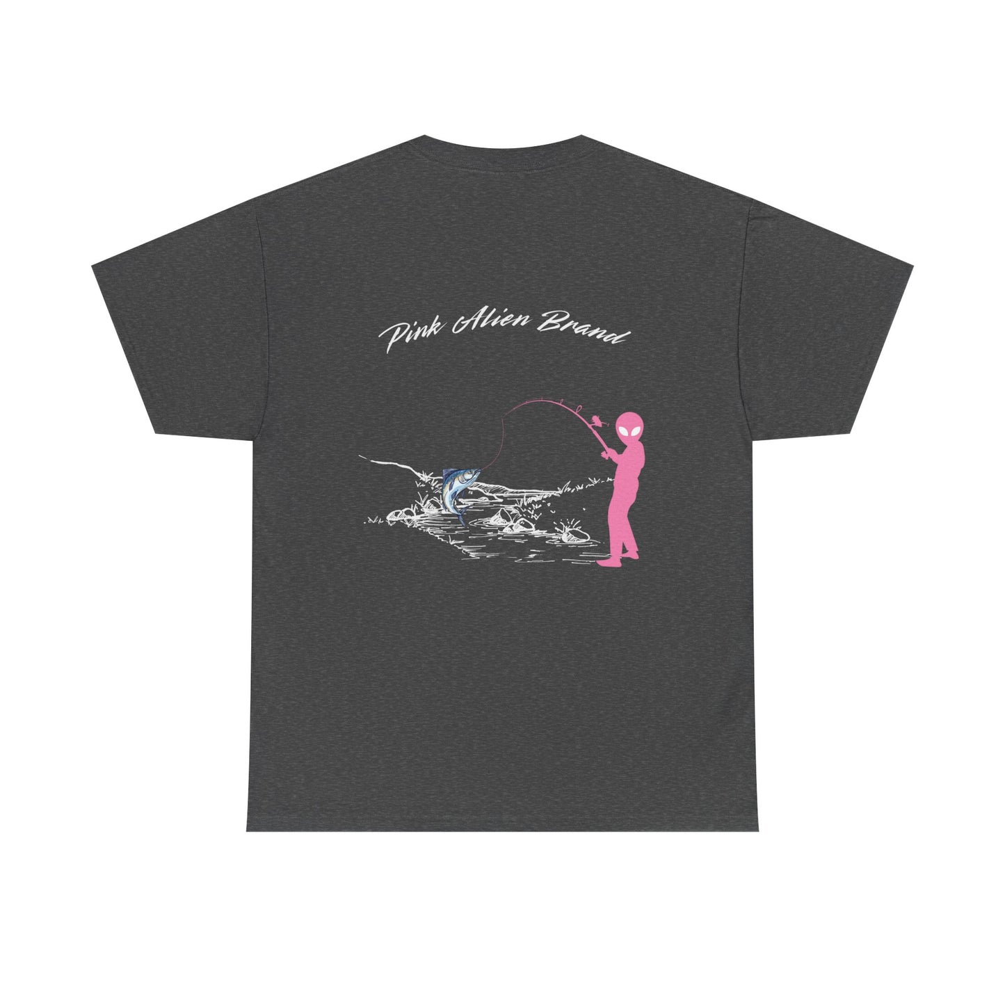 Pink Alien Brand Fishing Tee
