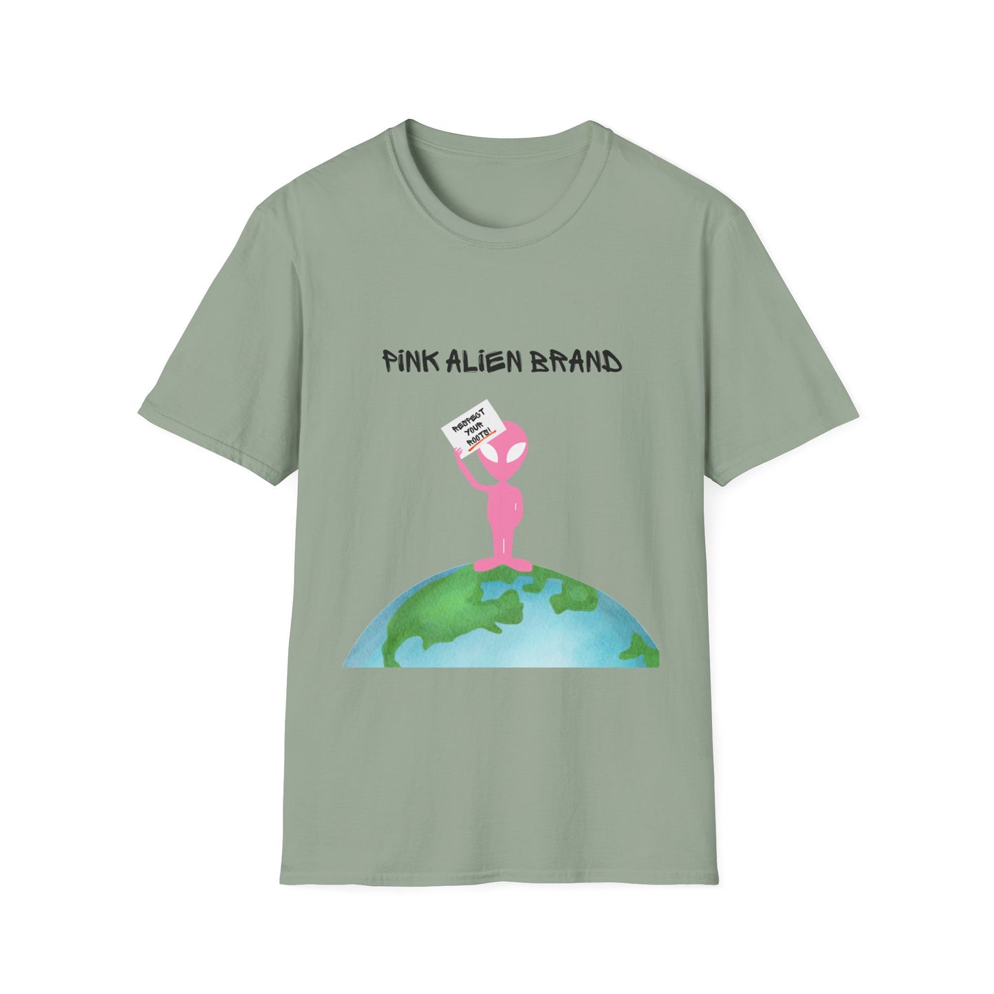 Pink Alien Rooted Tee