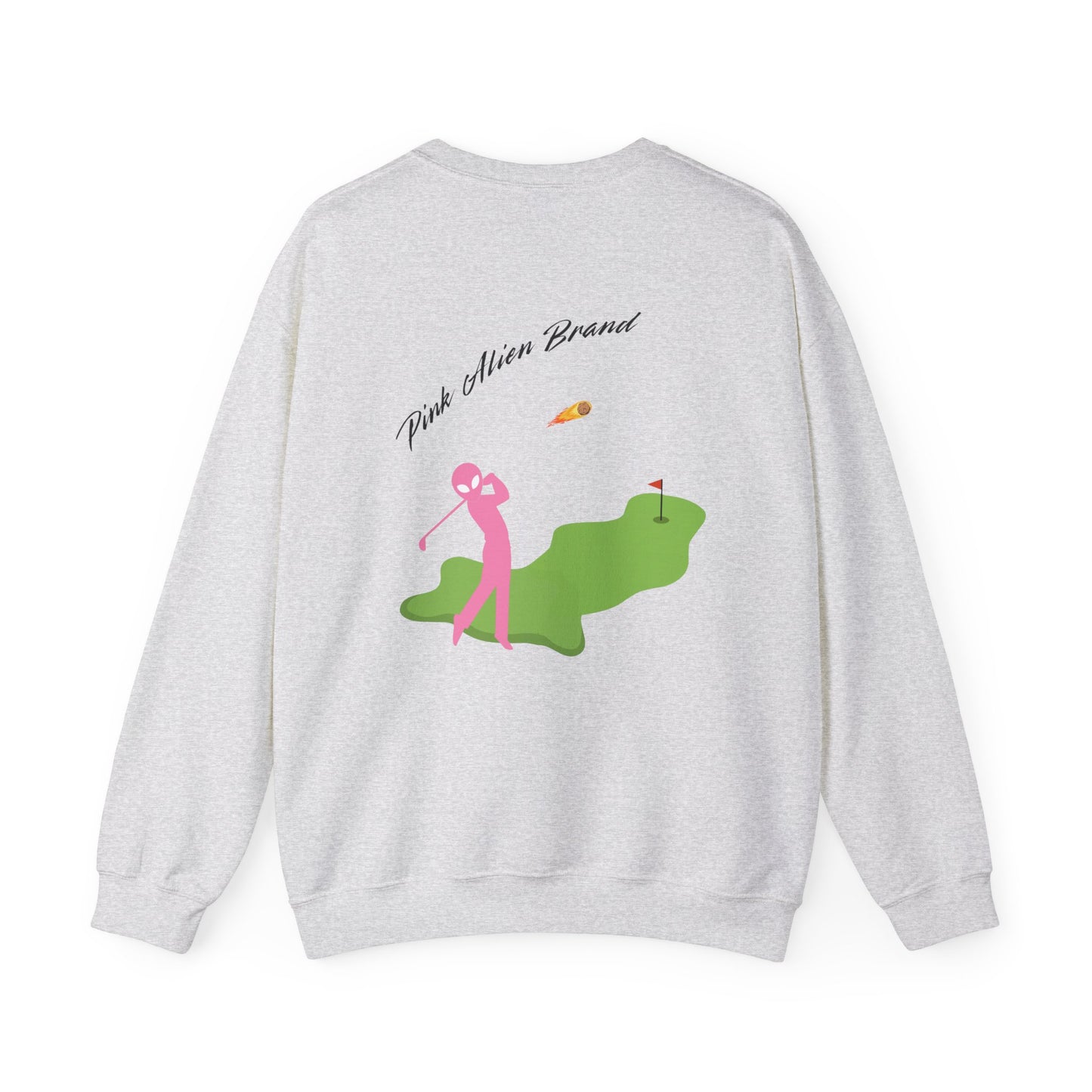 Pink Alien Golfing Crew