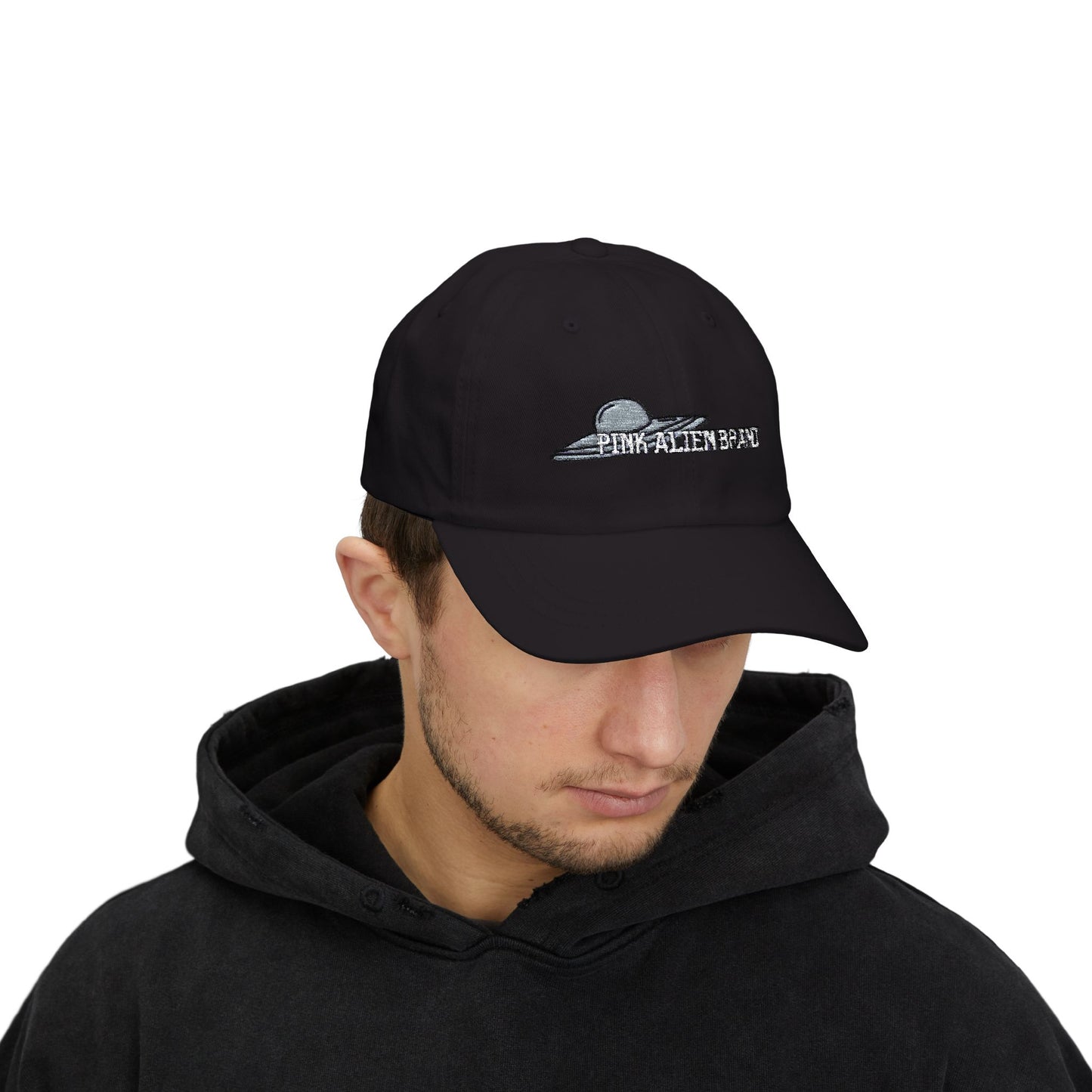 Classic Pink Alien Brand Hat