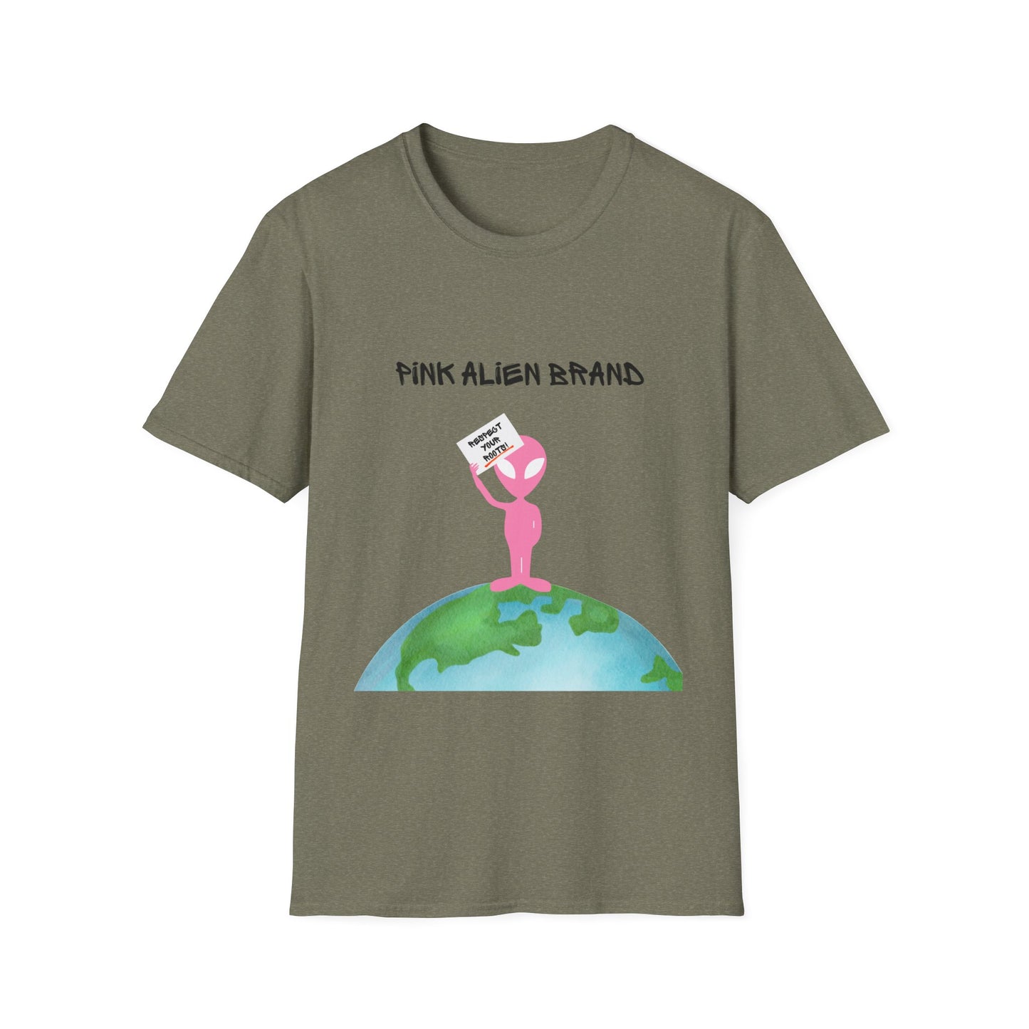 Pink Alien Rooted Tee