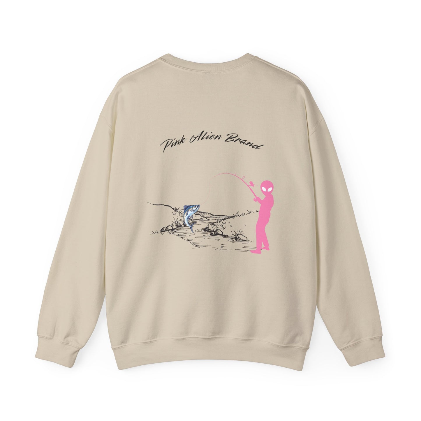 Pink Alien Brand Fishing Crew