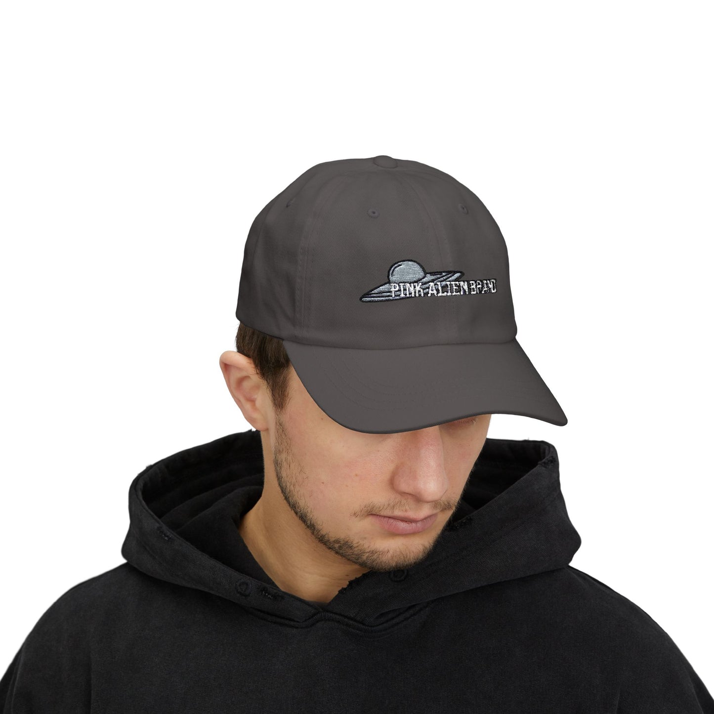 Classic Pink Alien Brand Hat