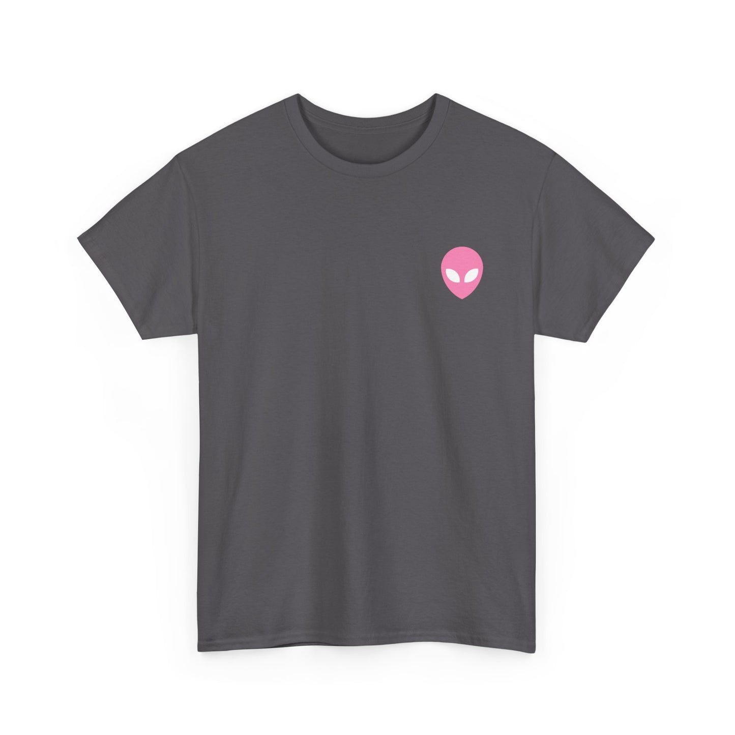 Pink Alien Teed-Up Tee