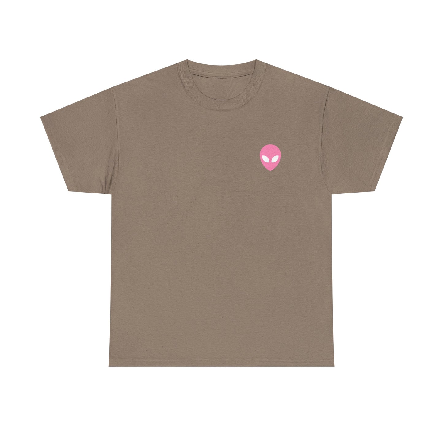 Pink Alien Teed-Up Tee