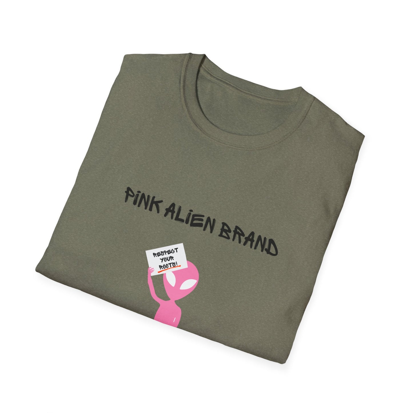 Pink Alien Rooted Tee
