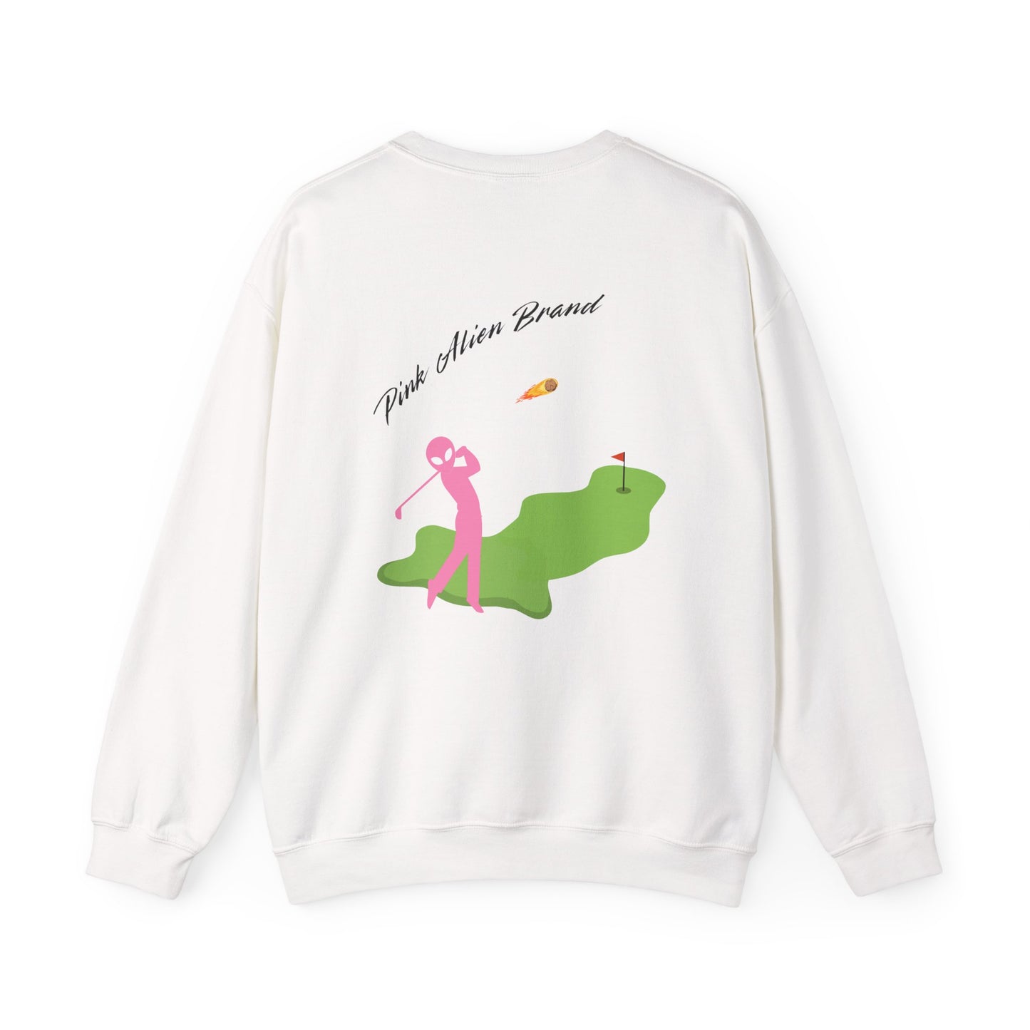 Pink Alien Golfing Crew