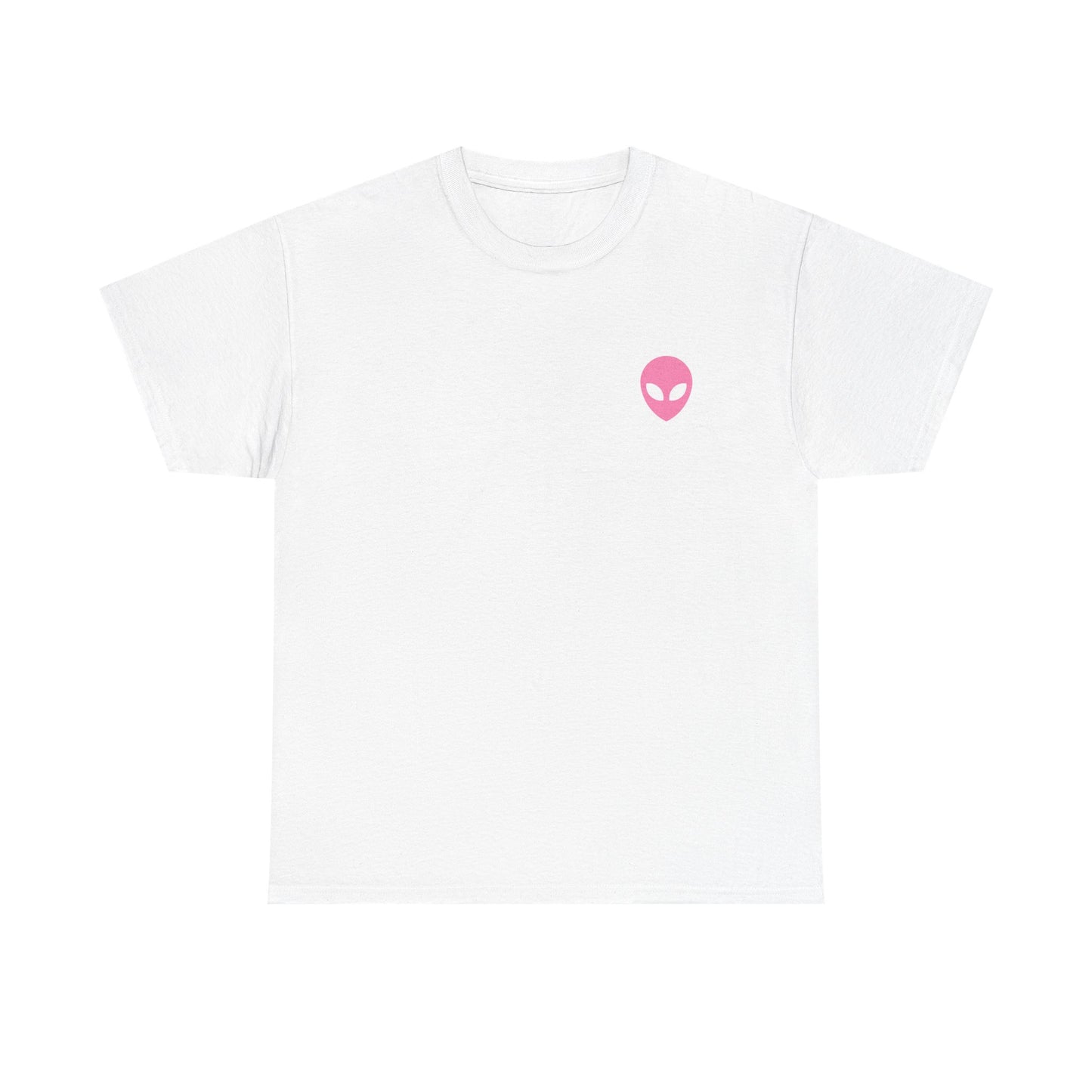 Pink Alien Teed-Up Tee