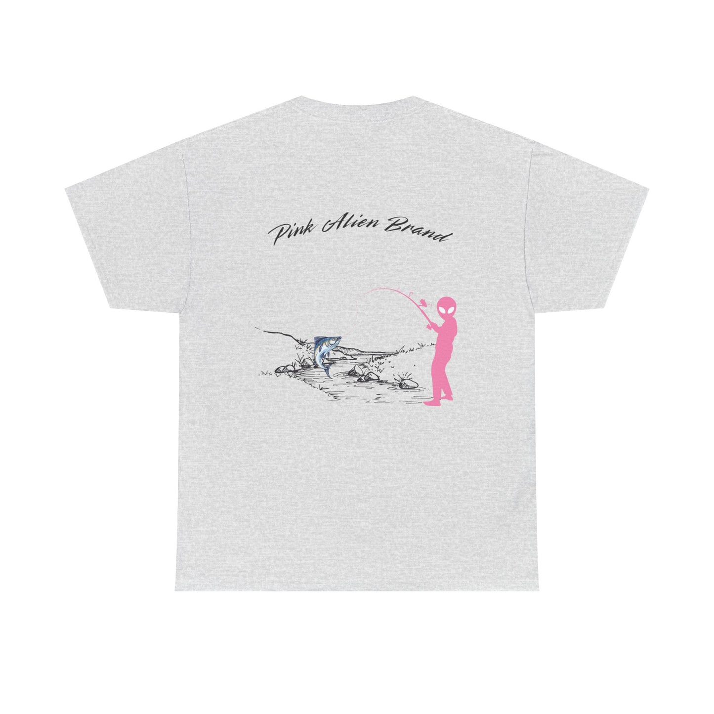 Pink Alien Brand Fishing Tee