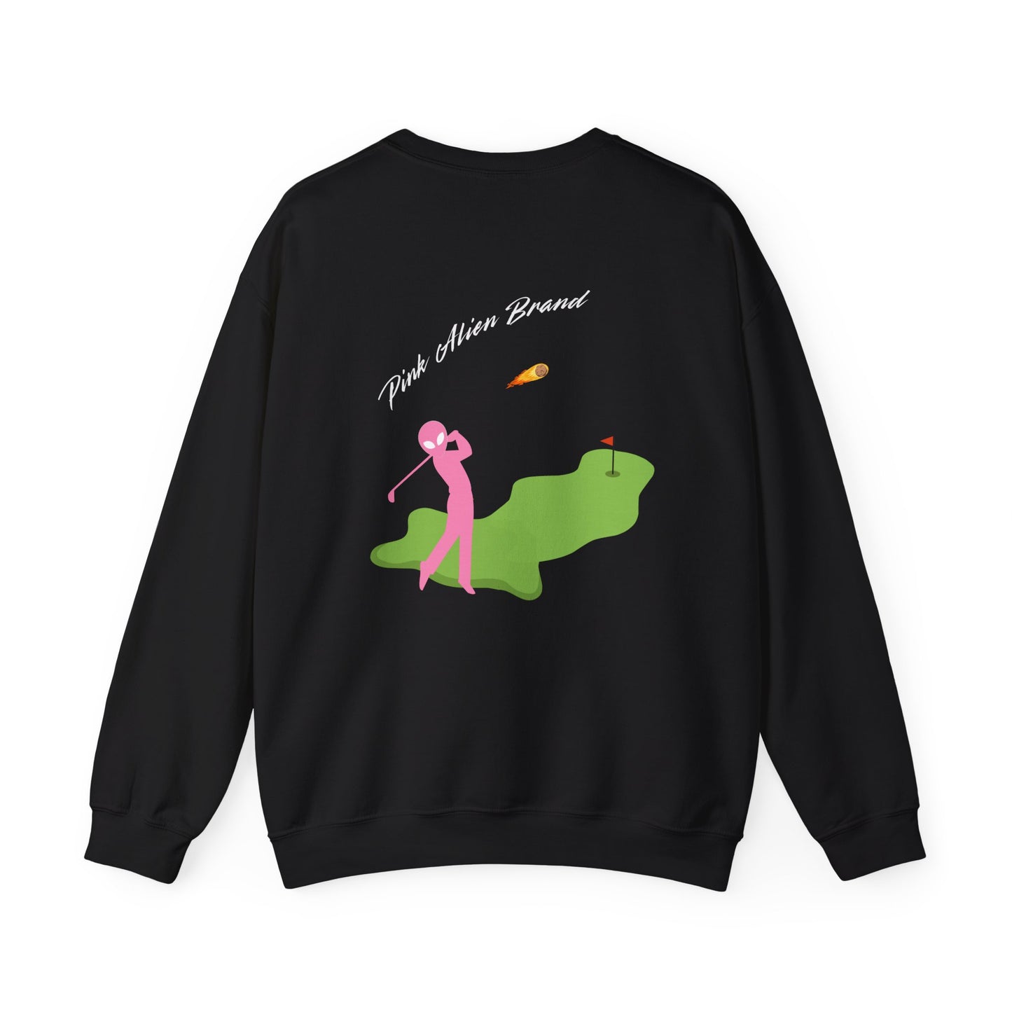 Pink Alien Golfing Crew