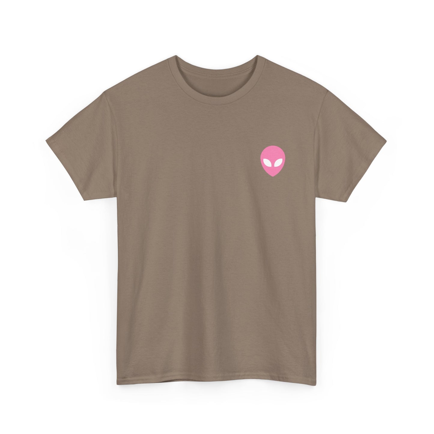 Pink Alien Teed-Up Tee