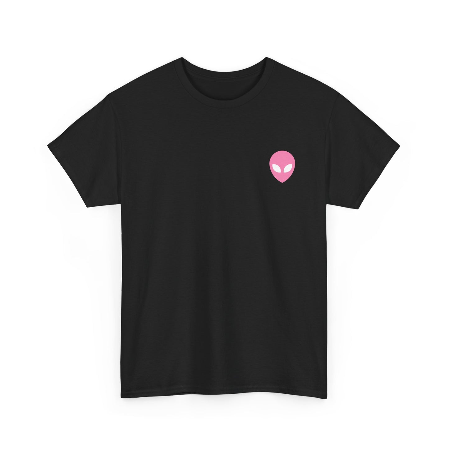 Pink Alien Teed-Up Tee