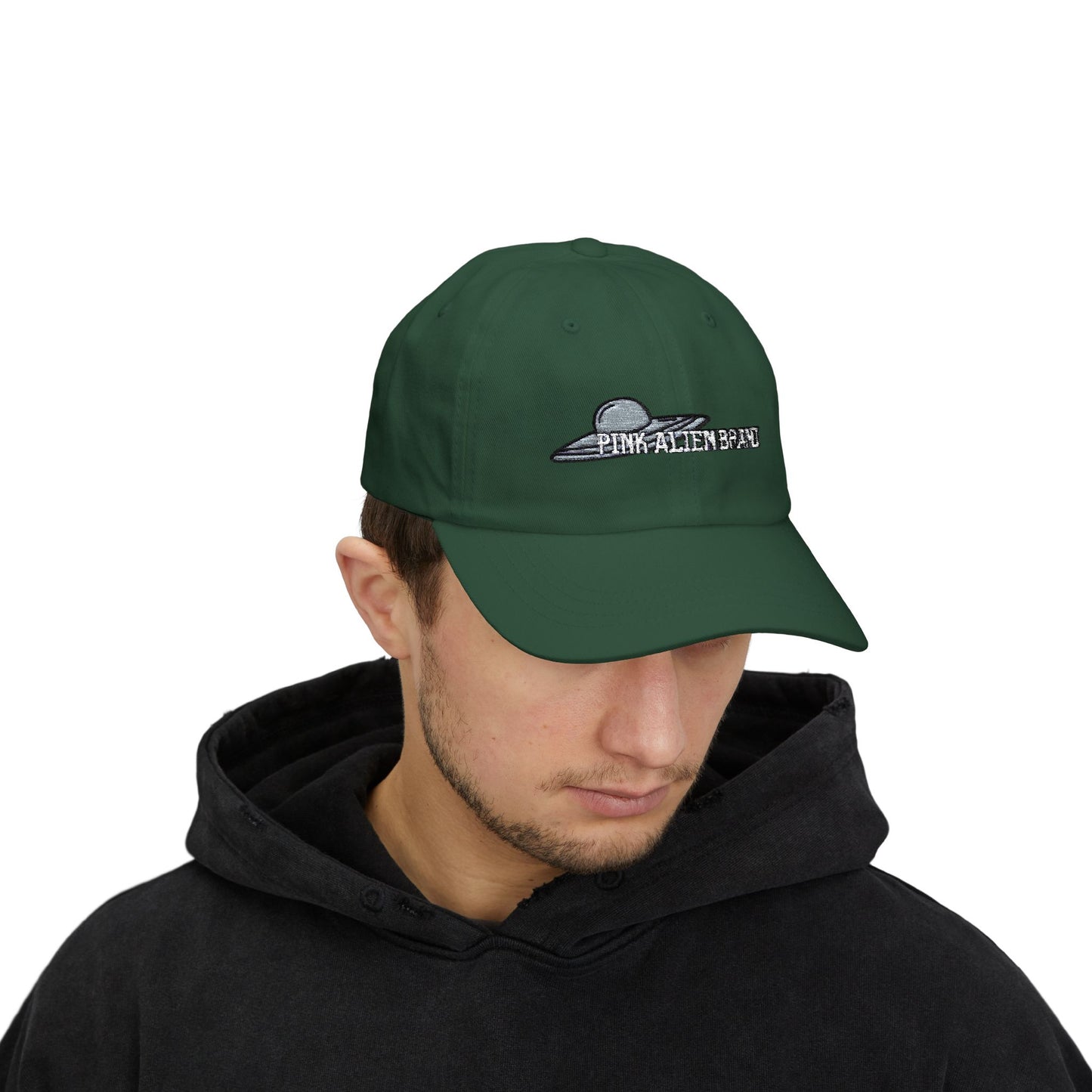 Classic Pink Alien Brand Hat