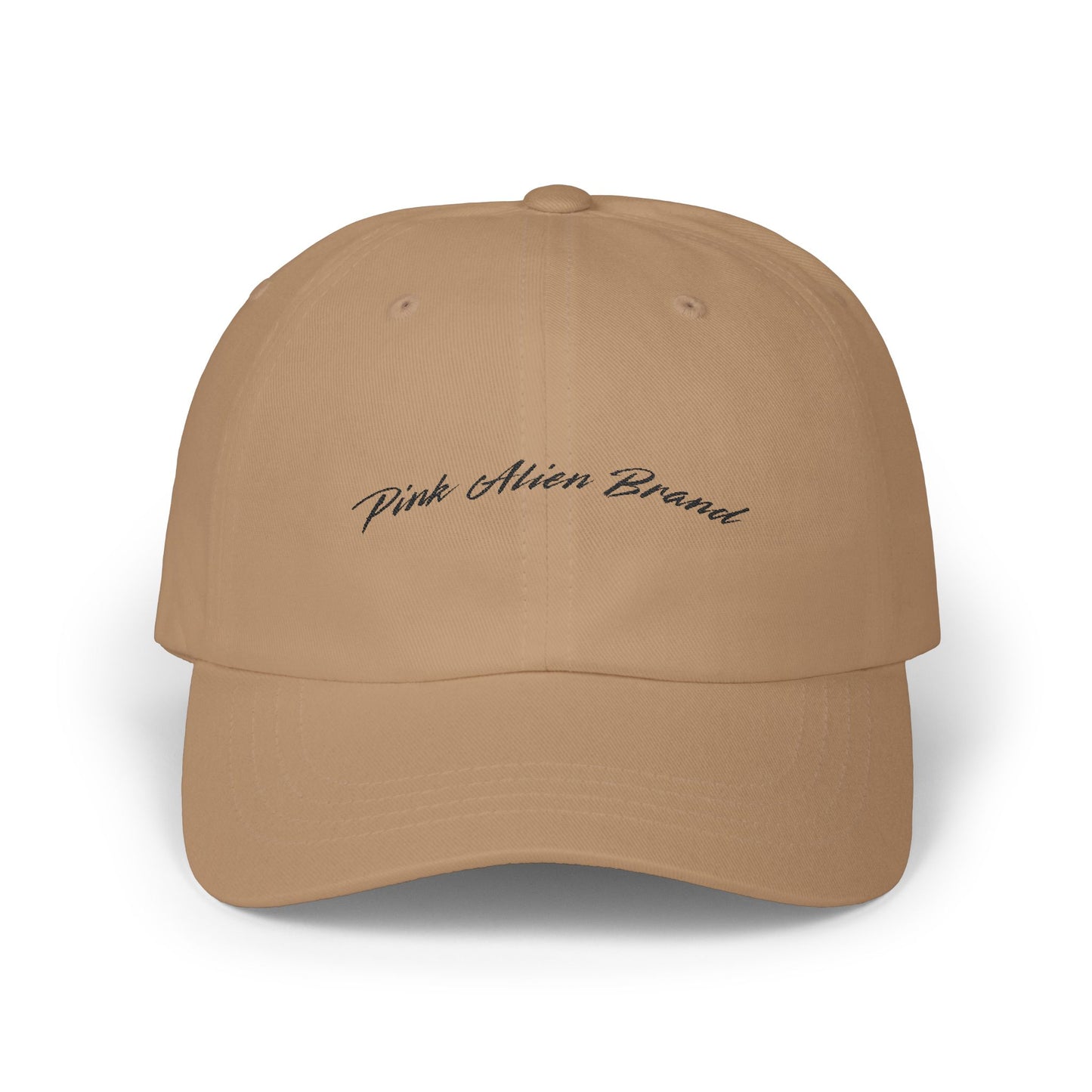 Pink Alien Brand Dad Hat