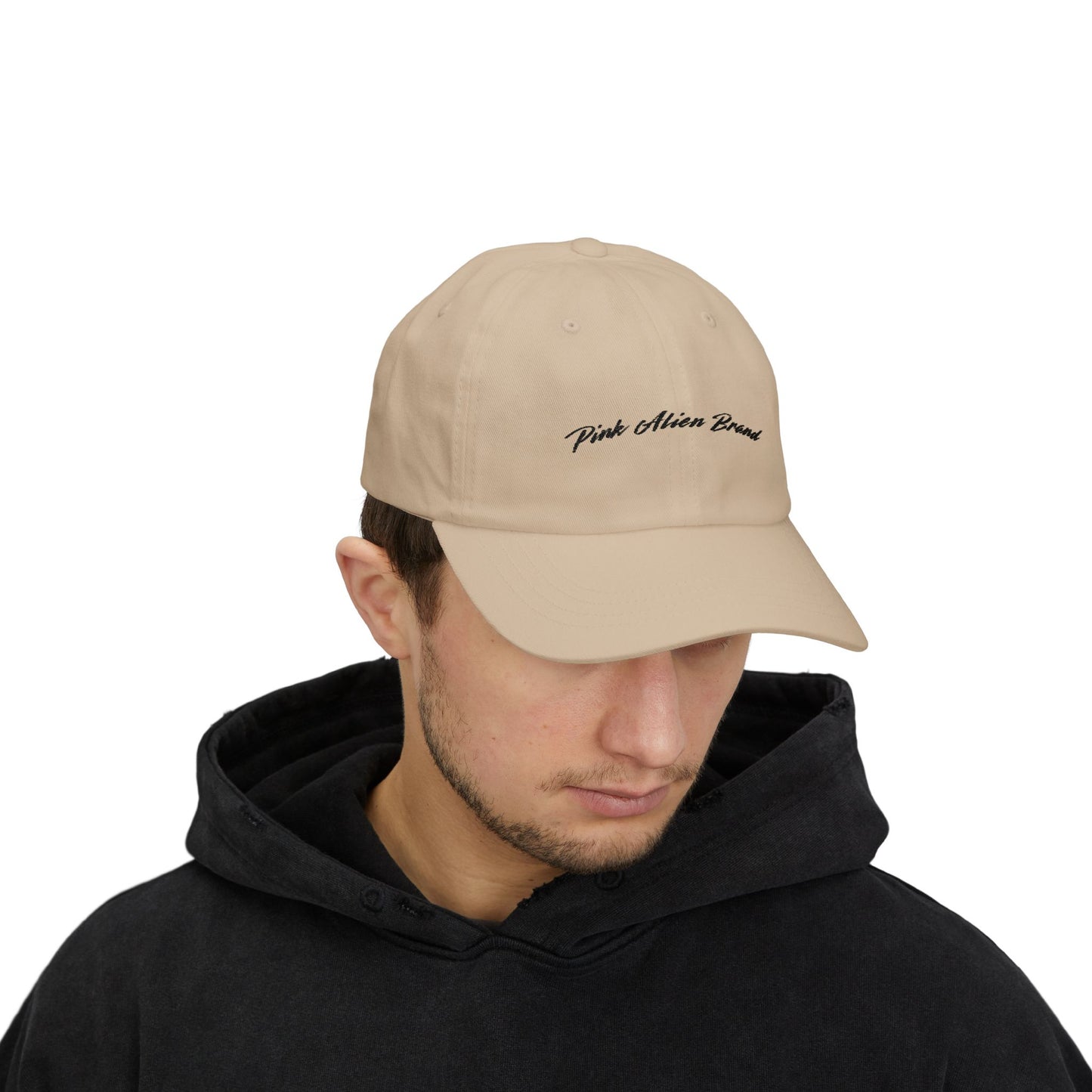 Pink Alien Brand Dad Hat