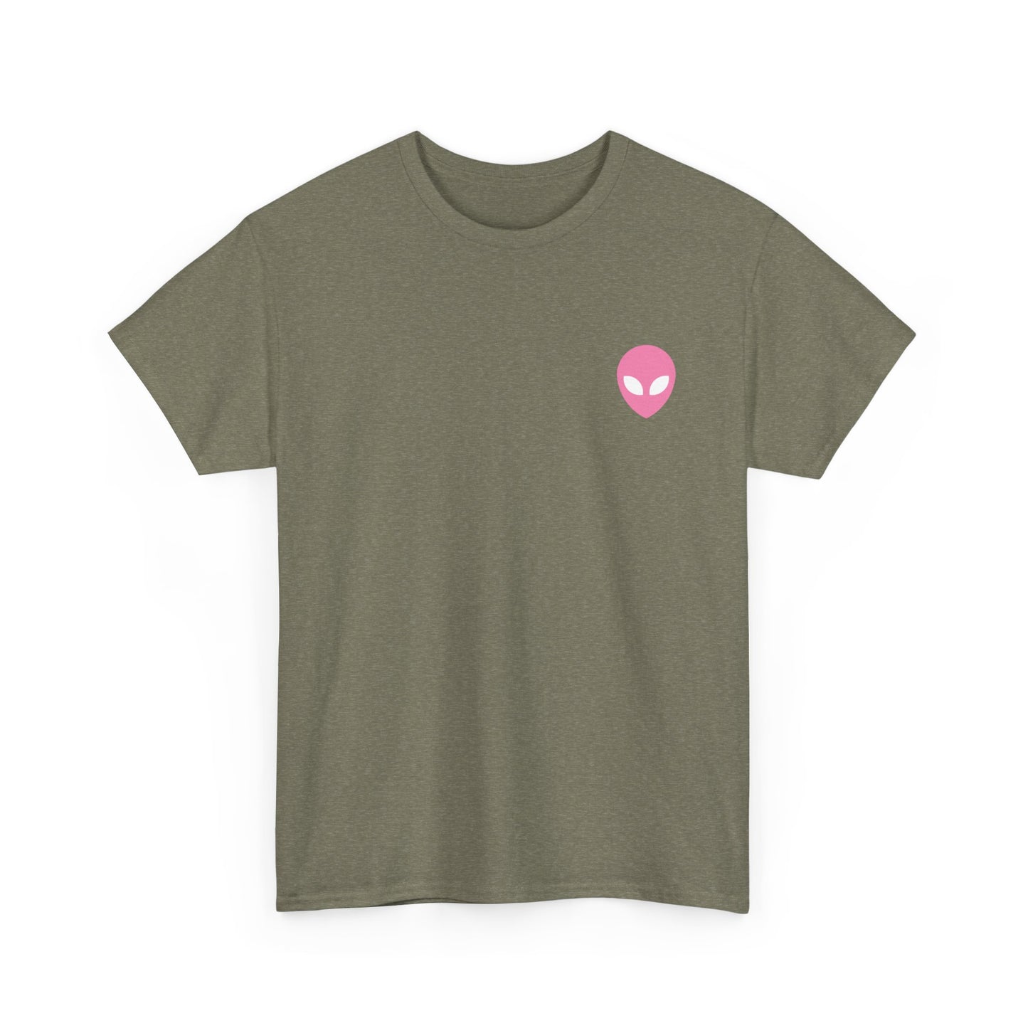 Pink Alien Teed-Up Tee