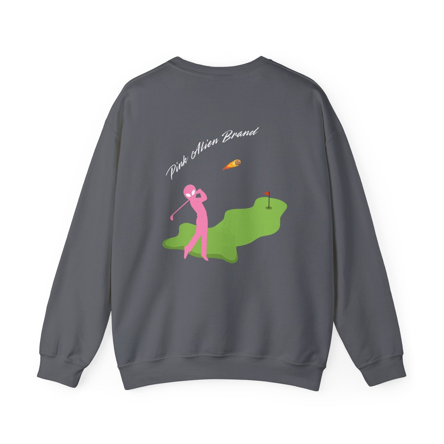 Pink Alien Golfing Crew