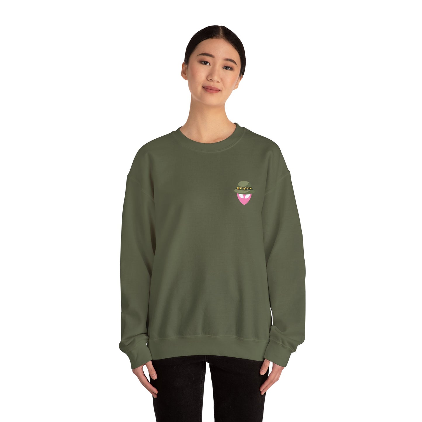 Pink Alien Brand Fishing Crew