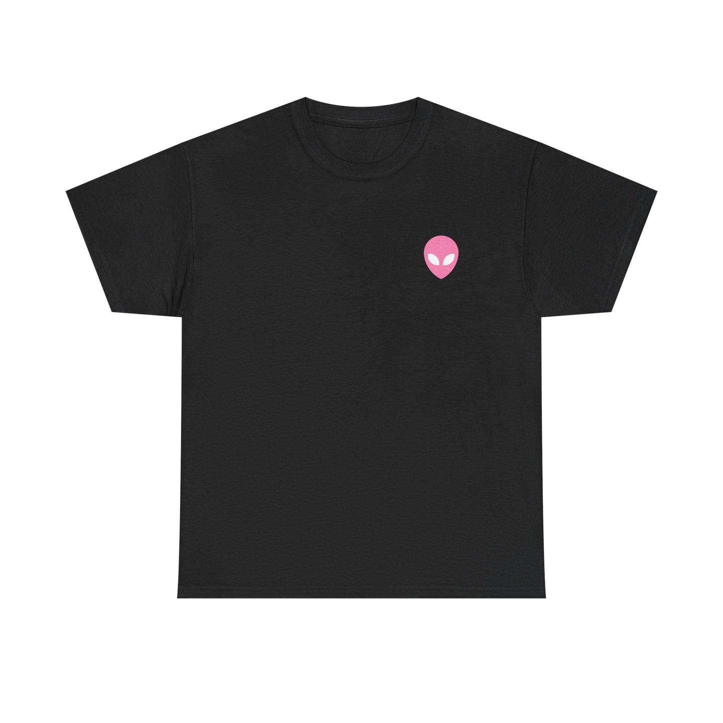 Pink Alien Teed-Up Tee