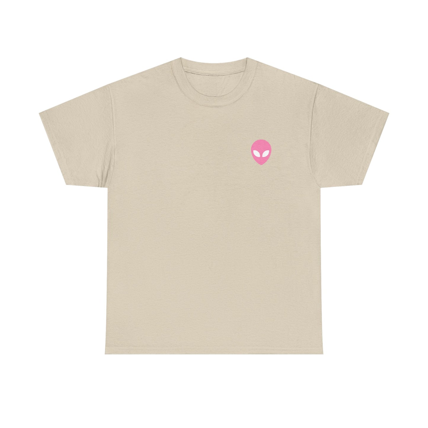 Pink Alien Teed-Up Tee