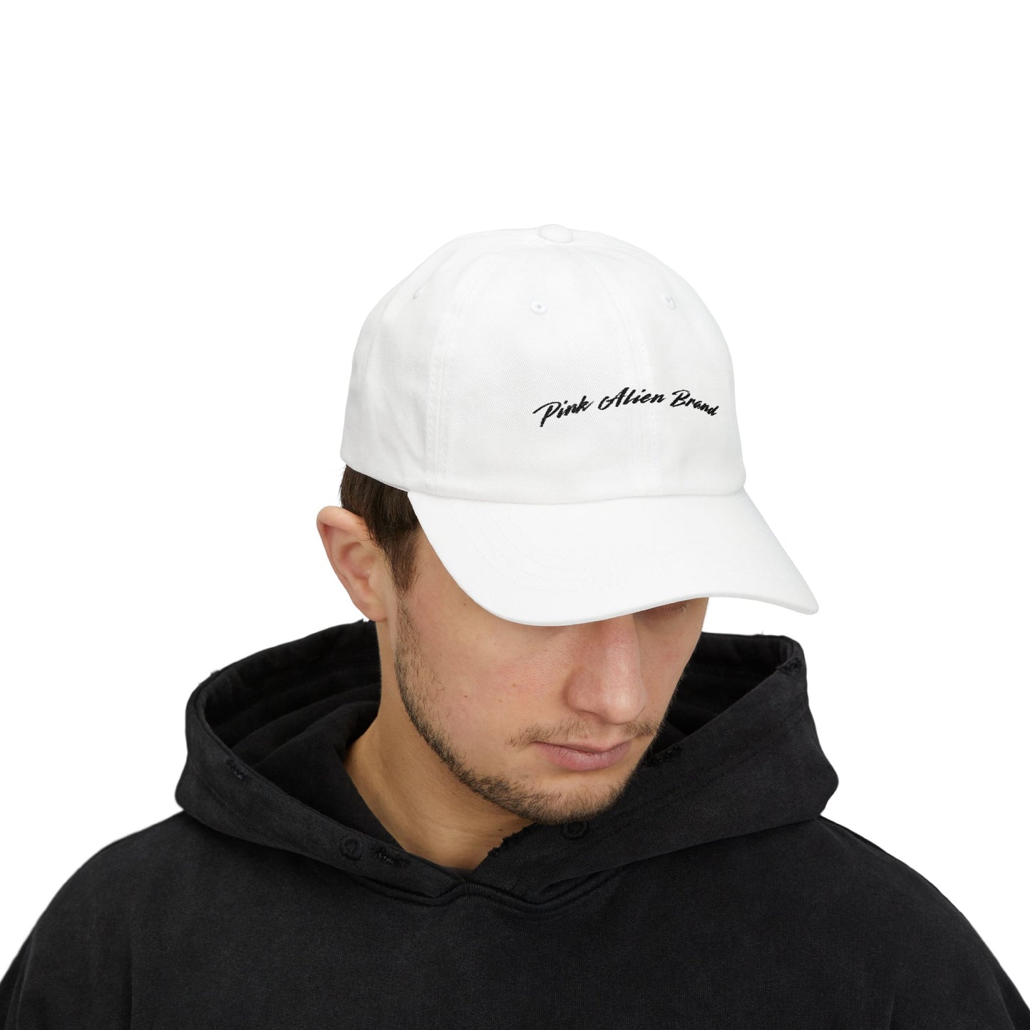 Pink Alien Brand Dad Hat