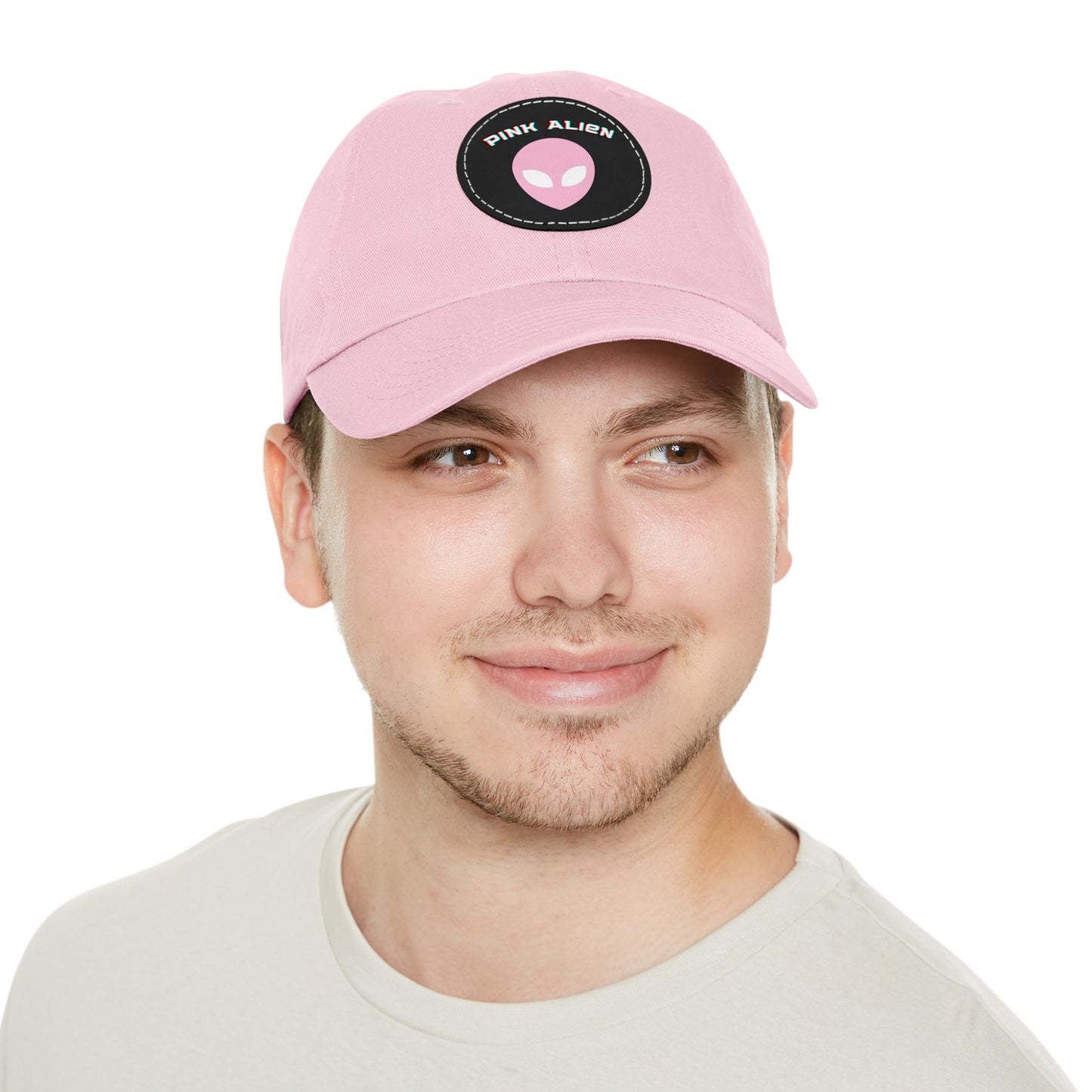 Pink Alien Basic Patch Hat