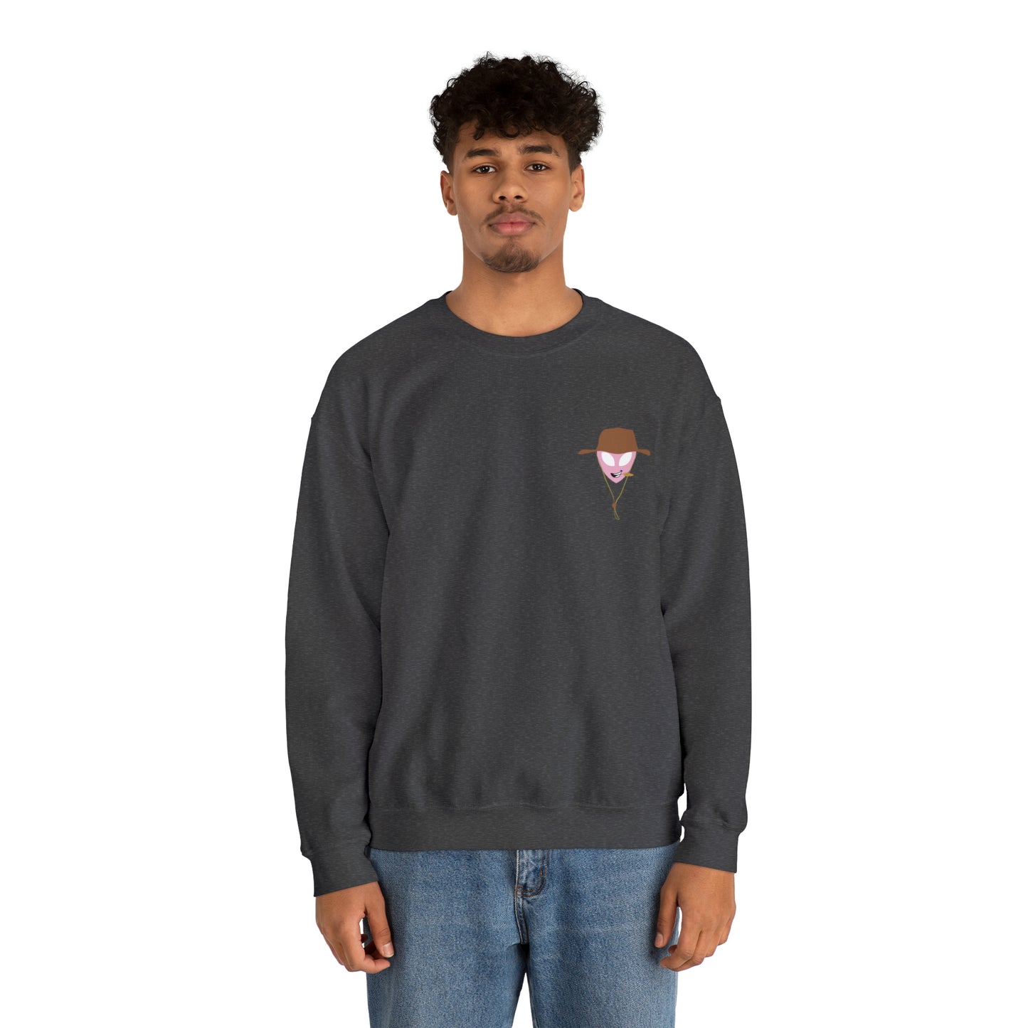 Pink Alien Midwest Best Crewneck