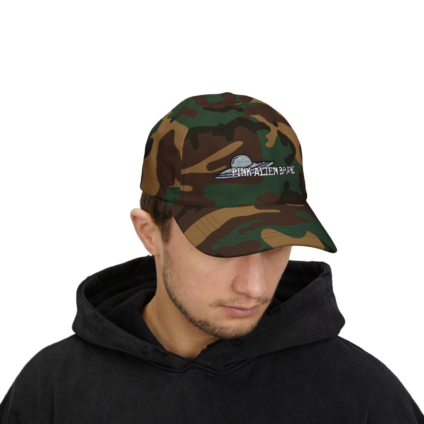 Classic Pink Alien Brand Hat