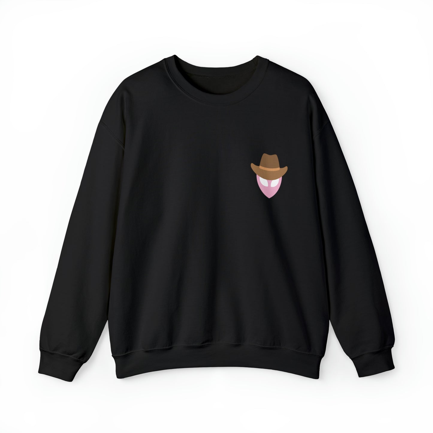 Pink Alien Western Crewneck