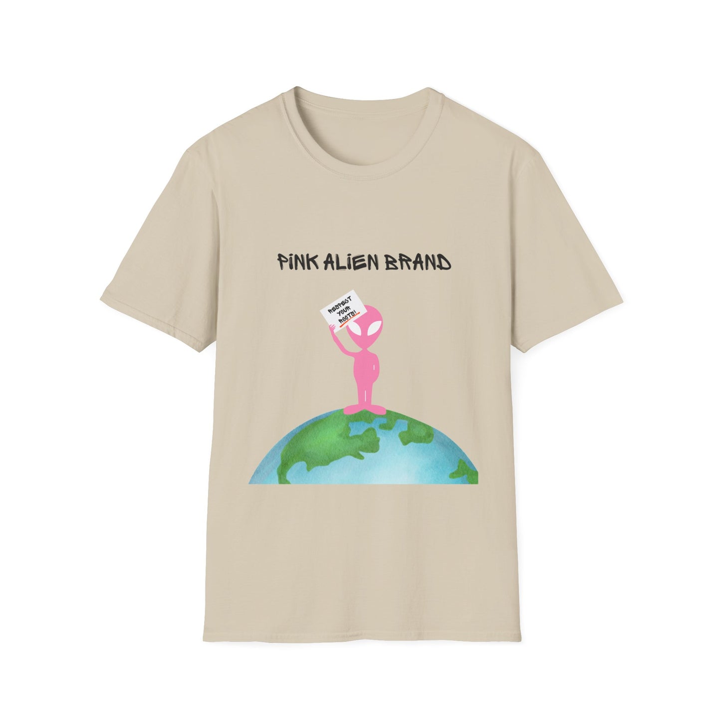 Pink Alien Rooted Tee