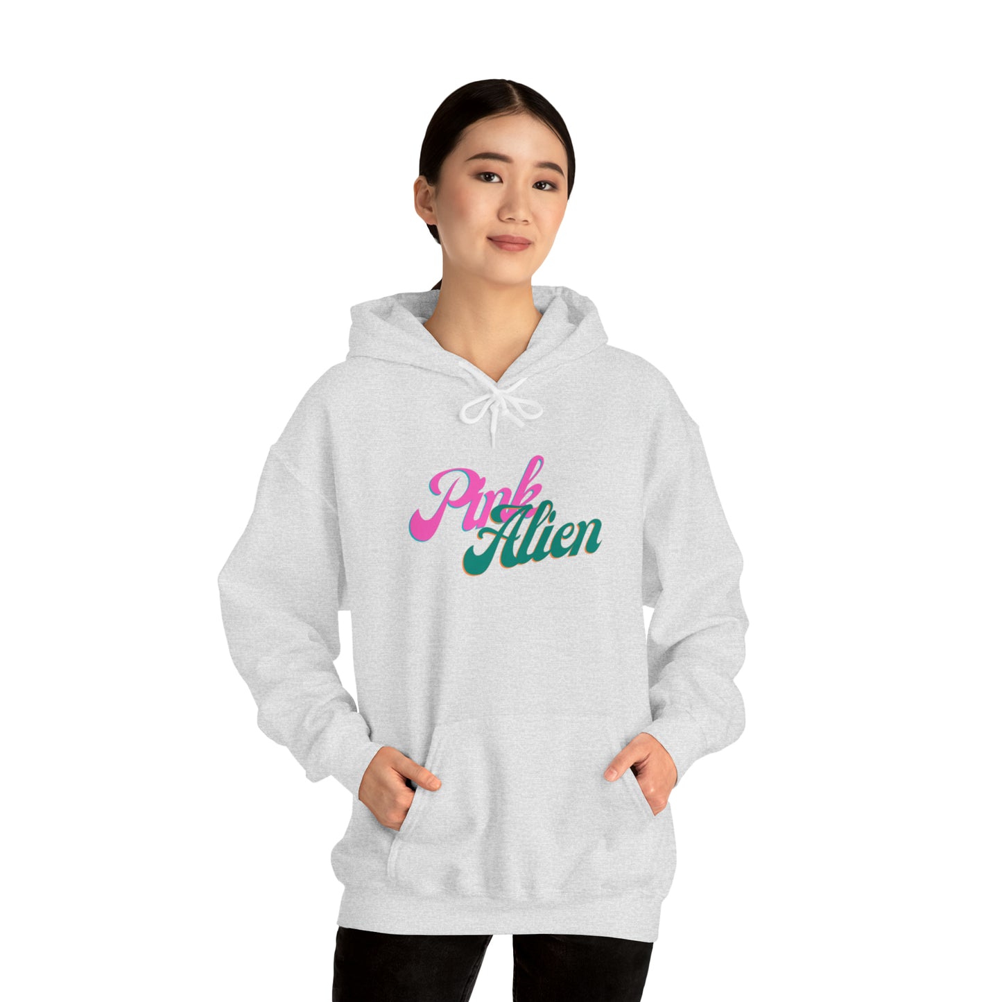 Pink Alien Brand Hoodie