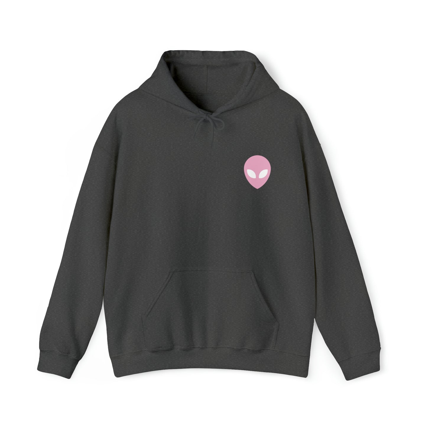 Pink Alien Basic Hoodie