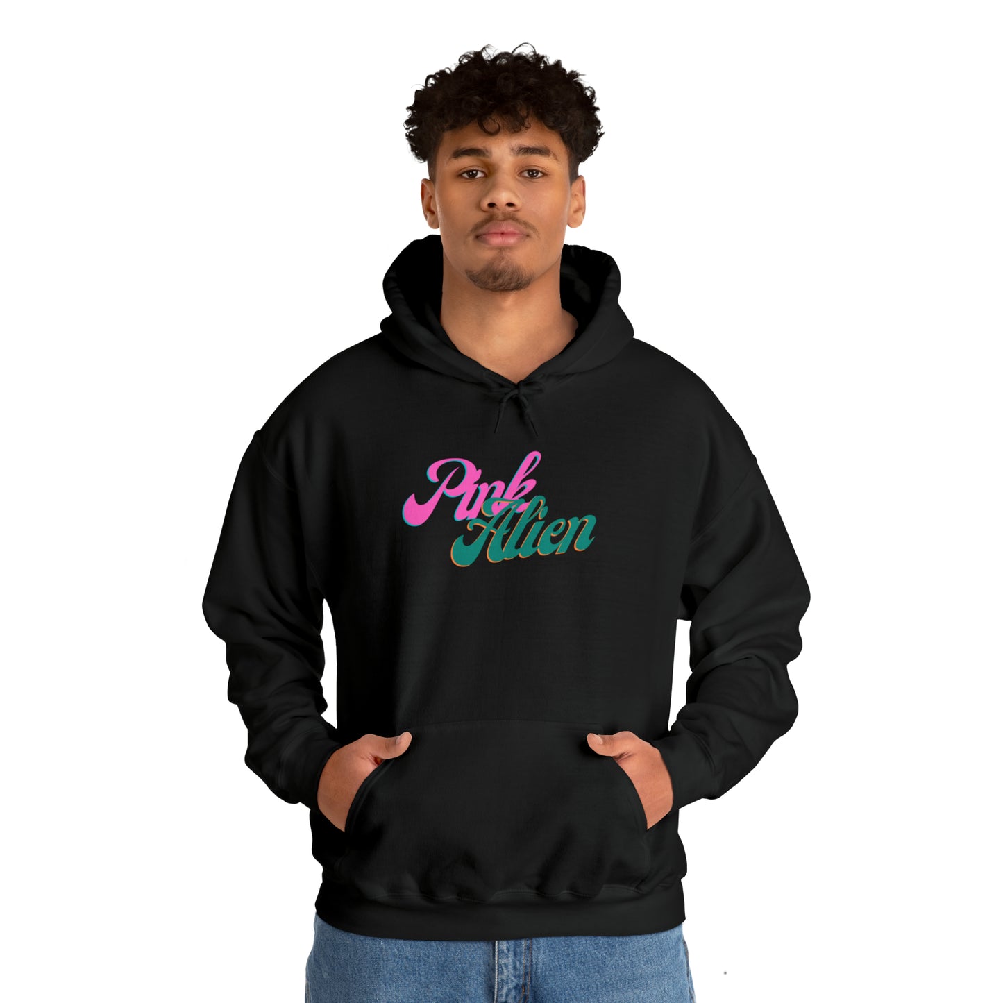 Pink Alien Brand Hoodie