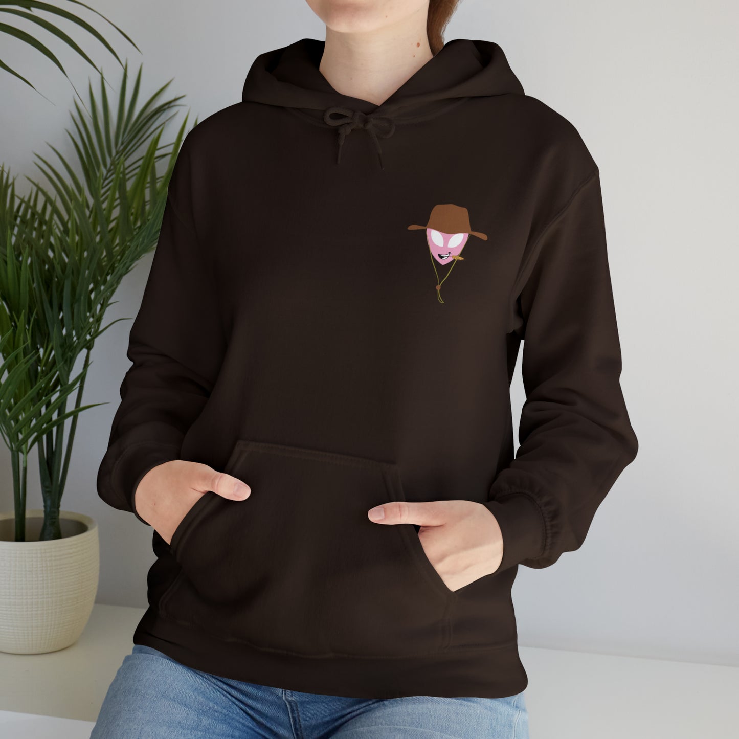 Pink Alien Midwest Best Hoodie