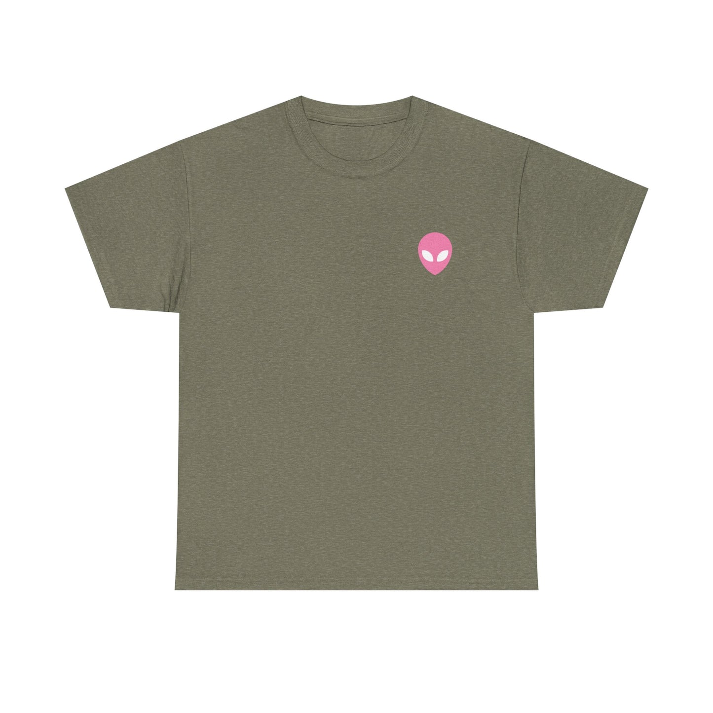 Pink Alien Teed-Up Tee