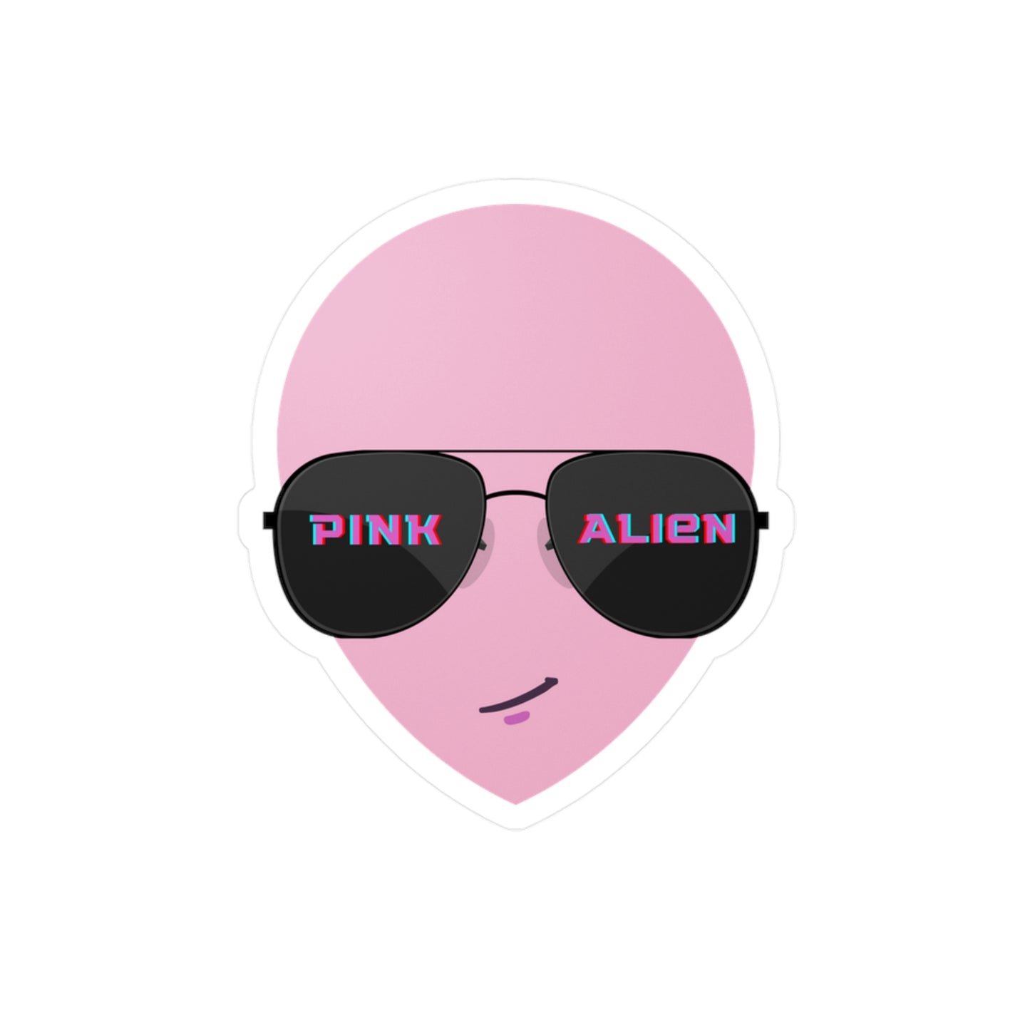 Cool Alien Sticker