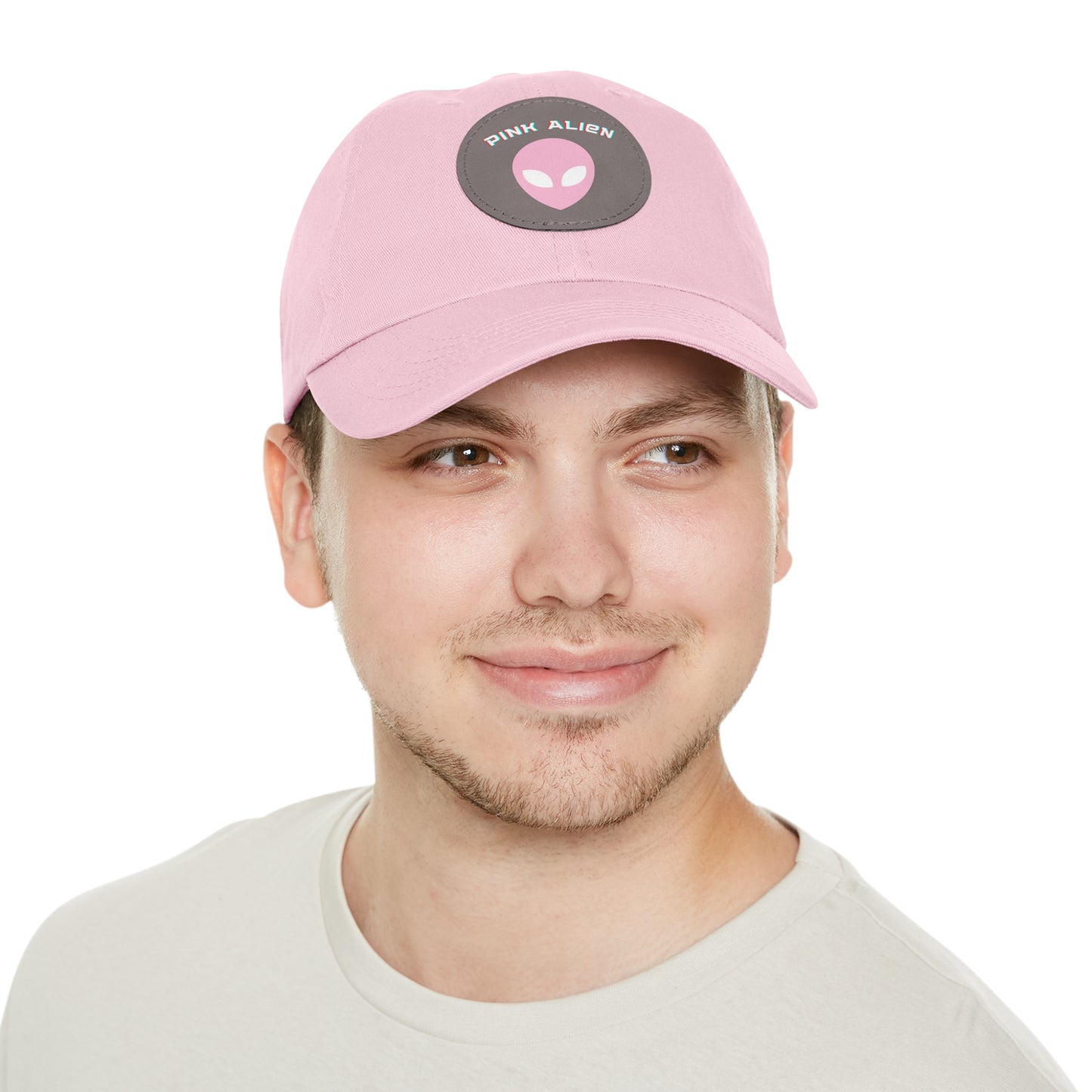 Pink Alien Basic Patch Hat