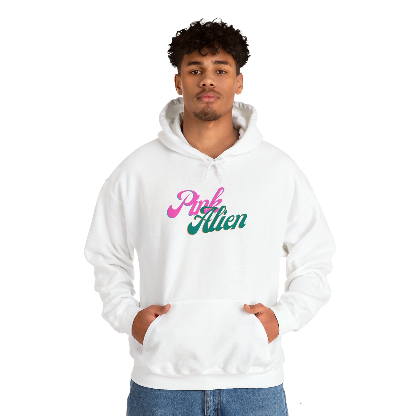 Pink Alien Brand Hoodie