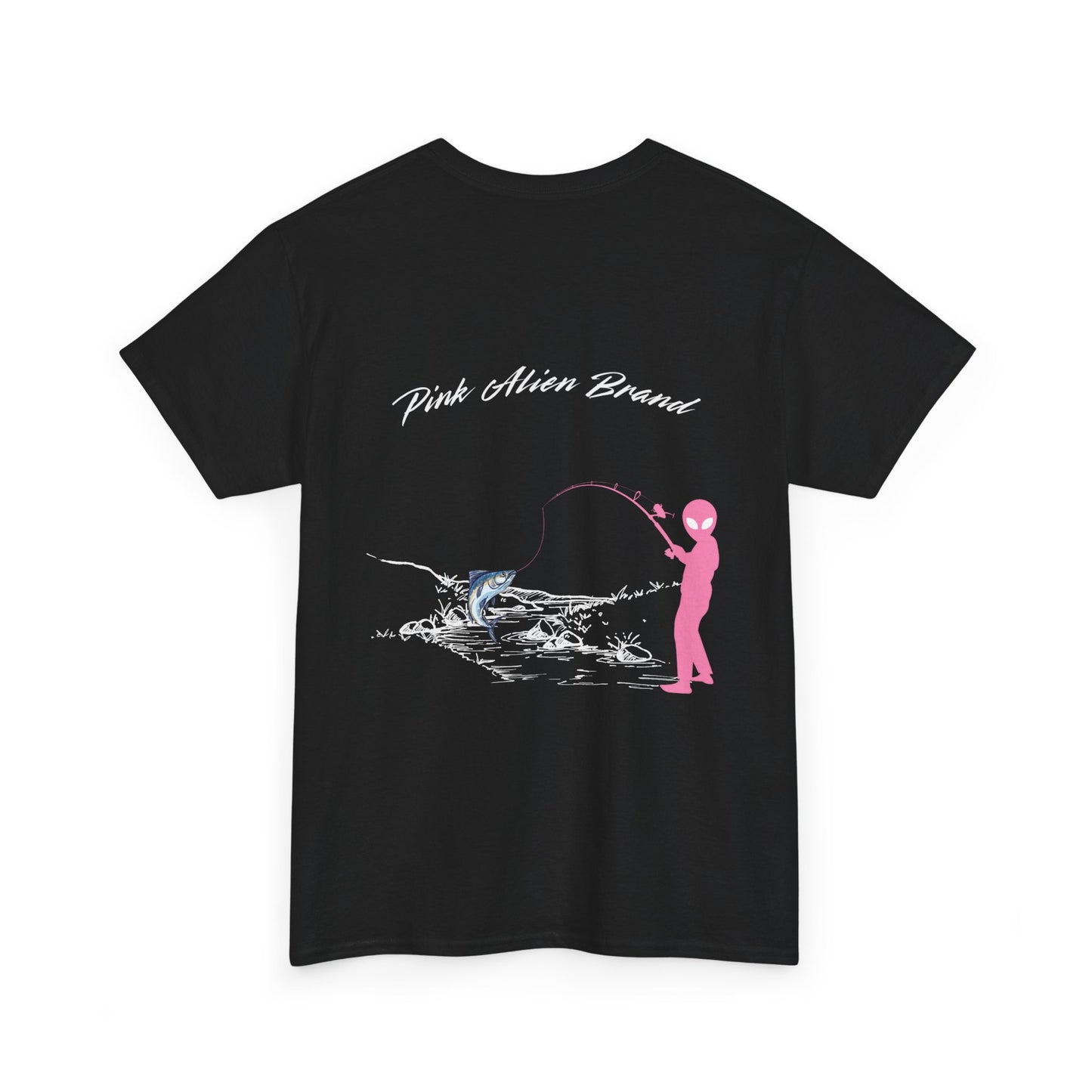 Pink Alien Brand Fishing Tee