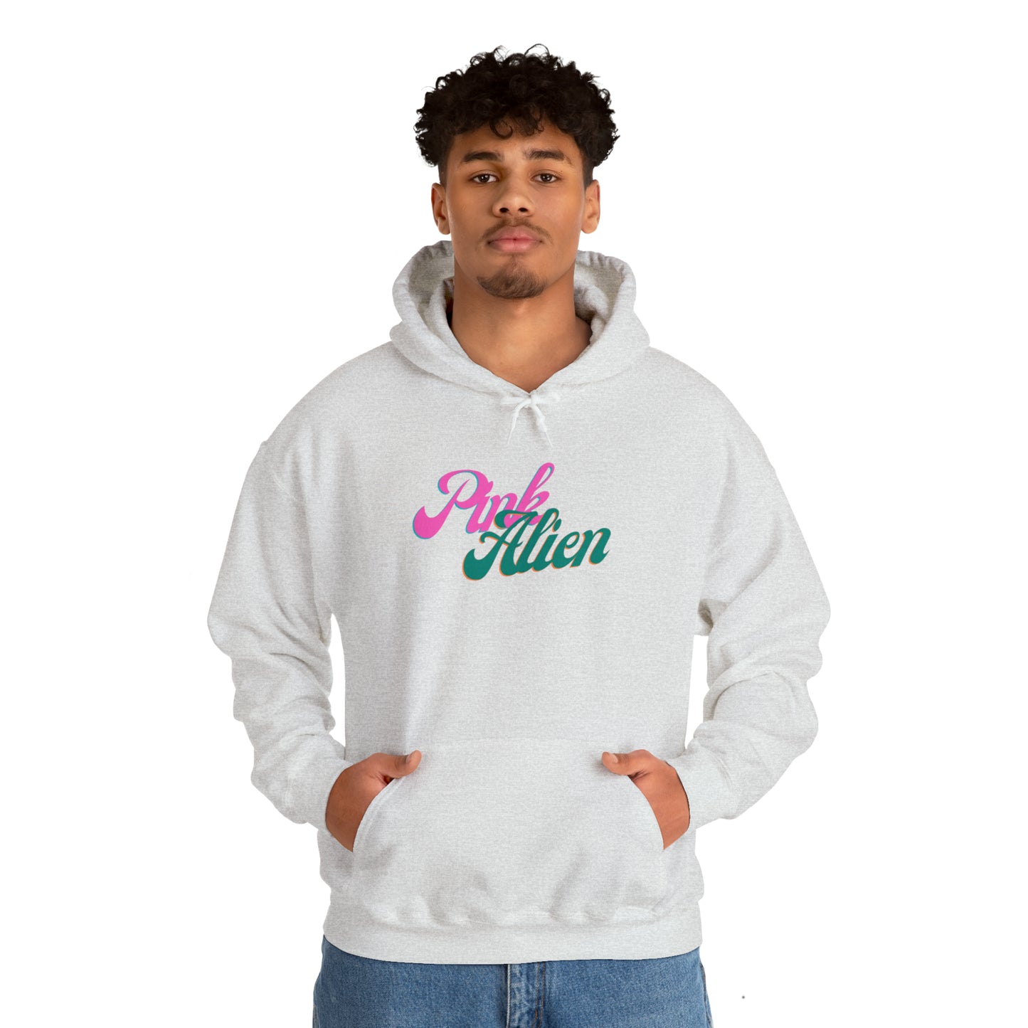 Pink Alien Brand Hoodie