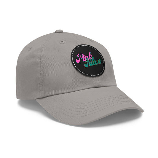 Pink Alien Patch Hat