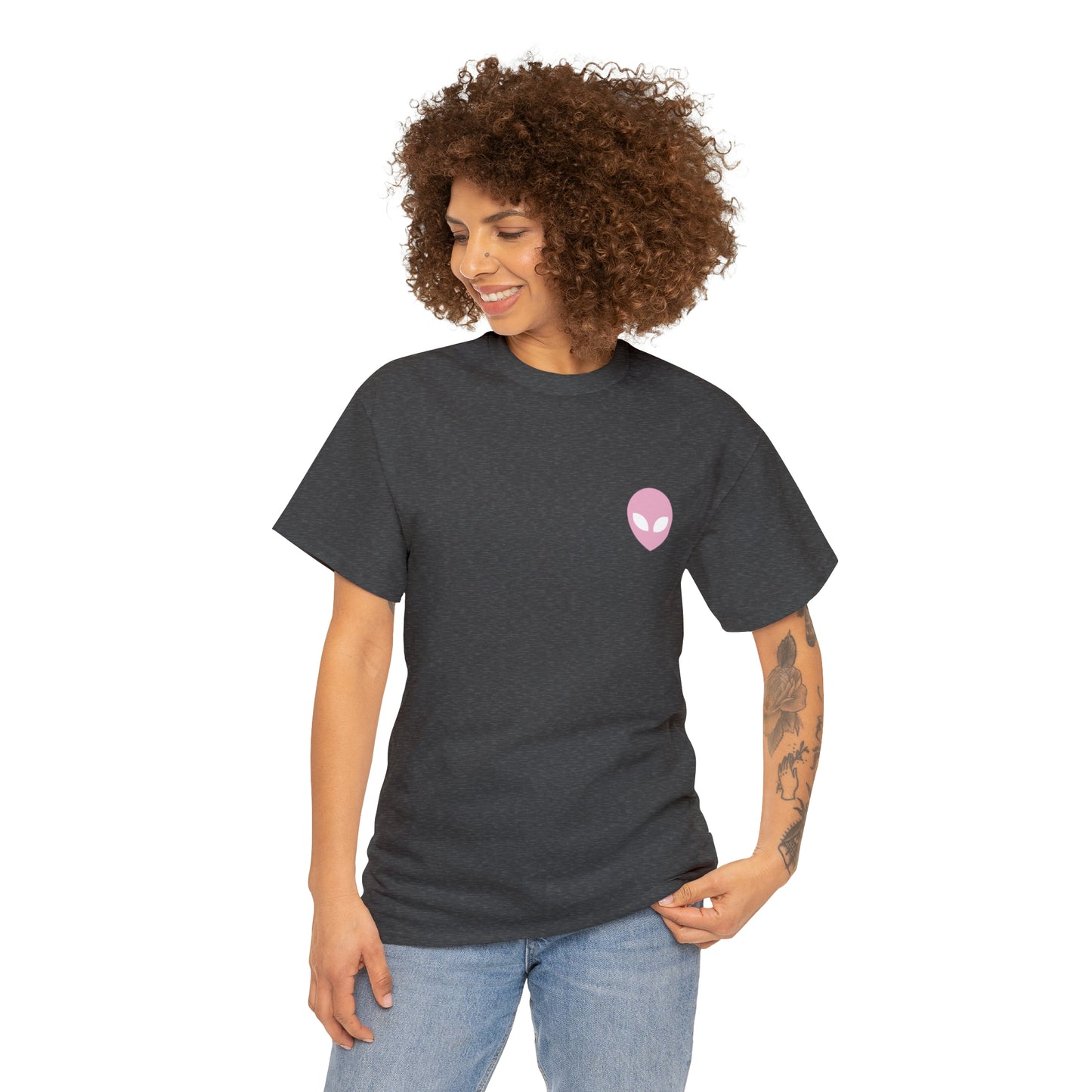 Pink Alien Mountain Tee