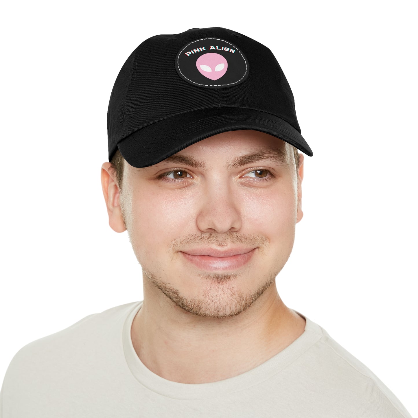 Pink Alien Basic Patch Hat