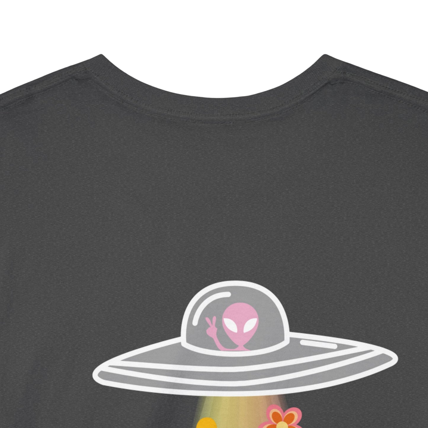 Pink Alien Flower Power Tee