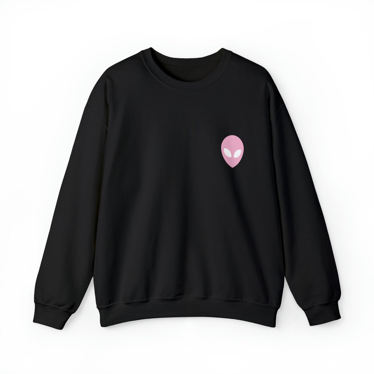 Pink Alien Basic Crewneck