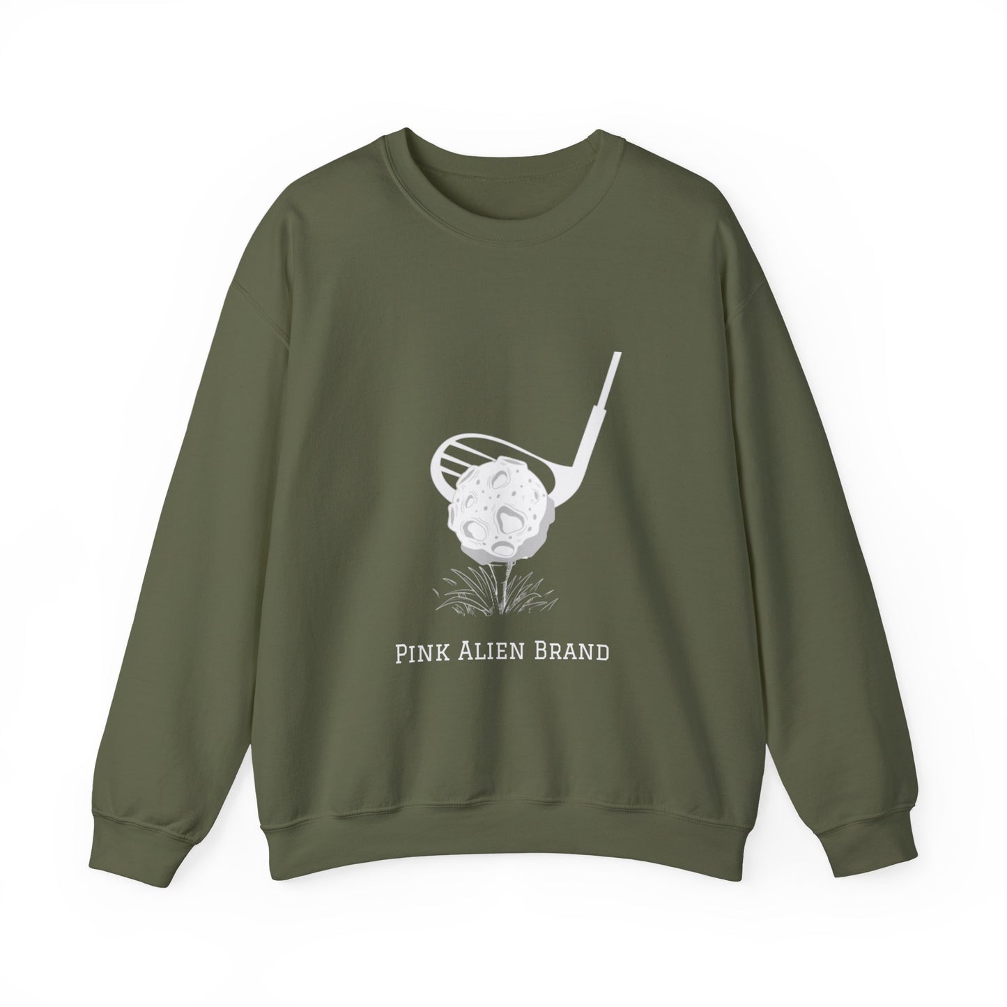 Pink Alien Teed-Up Crew